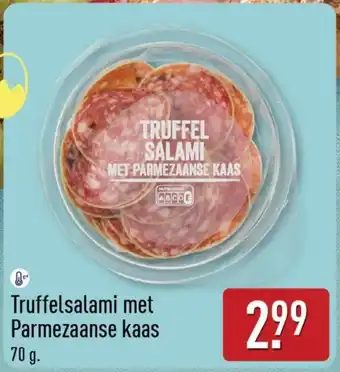 ALDI Truffelsalami met Parmezaanse Kaas aanbieding