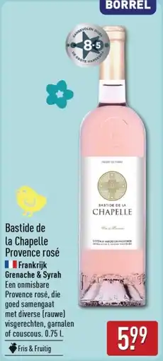 ALDI Bastide de la Chapelle Provence rosé aanbieding