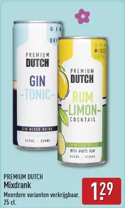 ALDI Premium Dutch Mixdrank aanbieding
