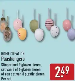 ALDI Home Creation Paashangers aanbieding