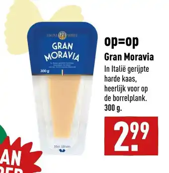 ALDI Gran moravia 300g aanbieding