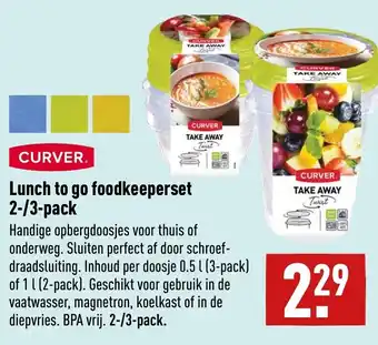 ALDI Lunch to go foodkeeperset 2-/3-pack aanbieding