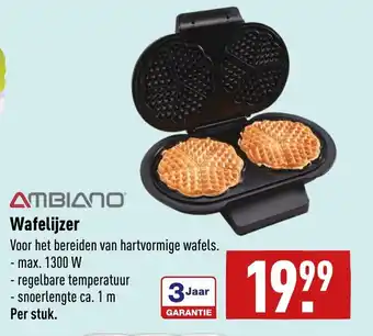 ALDI Wafelijzer aanbieding