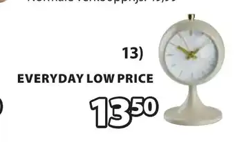 Jysk KIM klok aanbieding