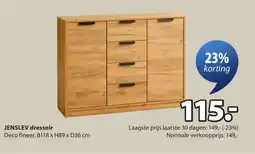 Jysk JENSLEV dressoir aanbieding