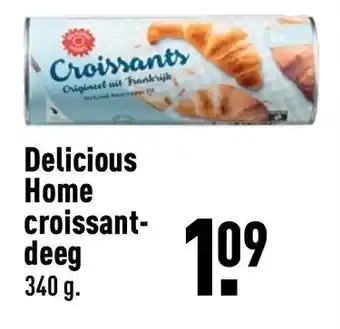 ALDI Delicious home croissant-deeg 340g aanbieding