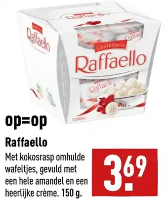 ALDI Raffaello 150g aanbieding