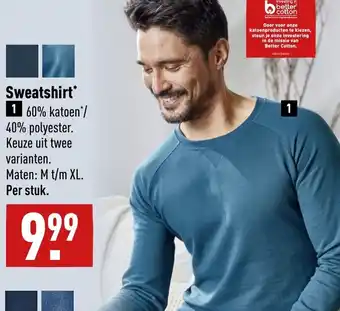 ALDI Sweatshirt aanbieding