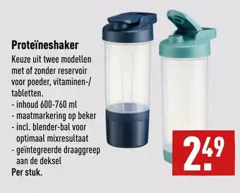 ALDI Proteineshaker aanbieding