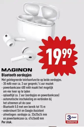 ALDI Bluetooth oordopjes aanbieding