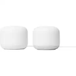 Bol.com Google Nest WiFi Router en WiFi Punt - Mesh Wifi - Wit aanbieding