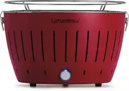 Bol.com LotusGrill Classic Tafelbarbecue - �0mm - Rood aanbieding