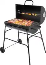 Bol.com MaxxGarden Houtskoolbarbecue - Houtskoolbbq - cilindervorm - 90x90 cm aanbieding