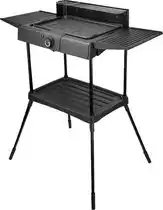 Bol.com Elektrische Barbeque Grill en Vetopvangbak - Staande- en Tafel BBQ - 2000 Watt aanbieding