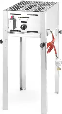 Bol.com HENDI Grill-Master Mini – Compact – 5,8kW – Roestvast Staal – 340x540x840 mm aanbieding