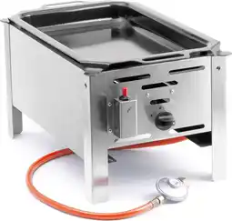 Bol.com HENDI Compacte gasbarbecue – 5,8 kW – roestvast staal – 340x540x300 mm aanbieding