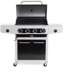 Bol.com Barbecook Siesta 412 Gasbarbecue - 4 Branders - Black Edition aanbieding