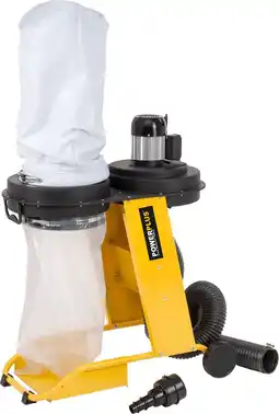 Bol.com Powerplus POWX2090 Afzuiginstallatie - 550W - Verrijdbaar - Voor stof en houtsnippers aanbieding