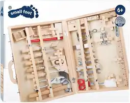 Bol.com Small Foot - Houten Gereedschapskist Deluxe met Gereedschap, 28dlg aanbieding
