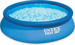 Bol.com Intex Easy Set Pool - Opblaaszwembad - Ø 366 x 76 cm aanbieding
