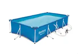 Bol.com Bestway Fam. Splash Frame Pool - 4.0m x 2.11m x 81cm - 5700L aanbieding