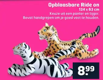 Trekpleister Opblaasbare Ride on aanbieding