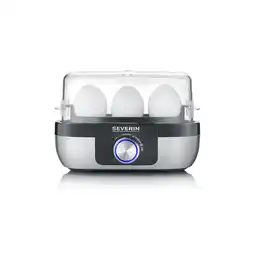 Expert Severin EK3163 Eierkoker Zwart aanbieding