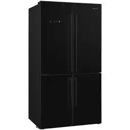 Bol.com SMEG FQ60NDF - Amerikaanse koelkast - Zwart aanbieding
