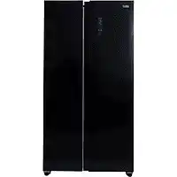 Bol.com Bella BSBS-445.1BE - Amerikaanse koelkast - Display - 442 Liter - No Frost - Zwart aanbieding