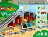 Bol.com LEGO DUPLO Treinbrug en -rails - 10872 aanbieding