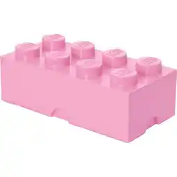 Bol.com Lego - Opbergbox Brick 8 - Polypropyleen - Roze aanbieding