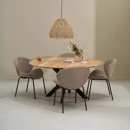 Wehkamp NOUS Living eetkamertafel (150 cm) Jorah aanbieding