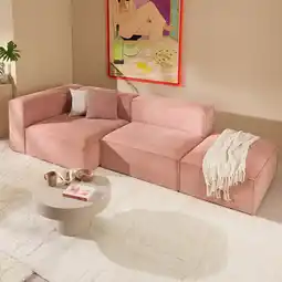 Wehkamp NOUS Living hoekbank links Igor aanbieding