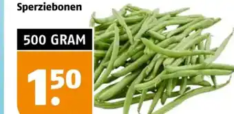 Poiesz Sperziebonen aanbieding