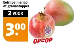 Poiesz Eetrijpe mango of granaatappel aanbieding