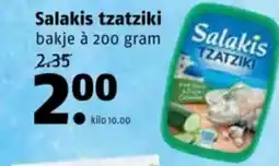 Poiesz Salakis tzatziki aanbieding