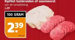 Poiesz Kipfilet tuinkruiden of ossenworst aanbieding