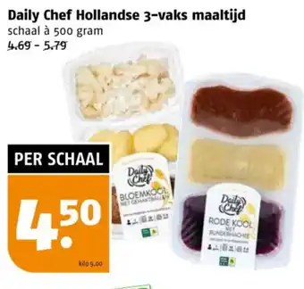 Poiesz Daily Chef Hollandse 3-vaks maaltijd aanbieding