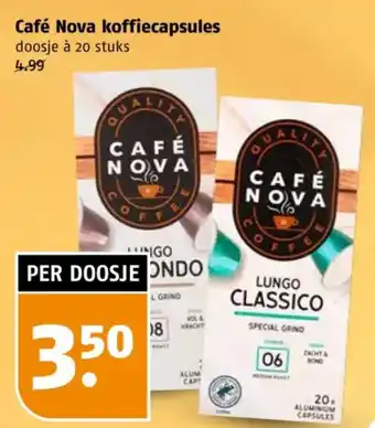 Poiesz Café Nova koffiecapsules aanbieding