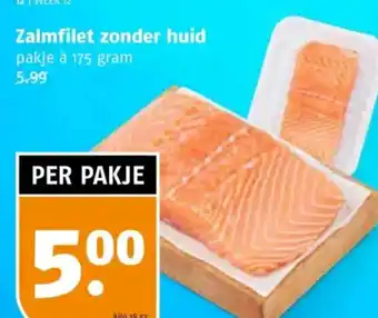 Poiesz Zalmfilet zonder huid aanbieding