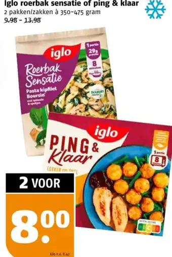 Poiesz Iglo roerbak sensatie of ping & klaar aanbieding