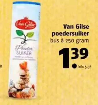 Poiesz Van Gilse poedersuiker aanbieding