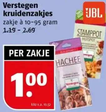 Poiesz Verstegen kruidenzakjes aanbieding
