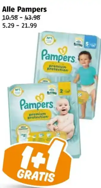 Poiesz Alle Pampers aanbieding
