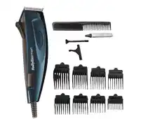 Bol.com BaByliss Mains E695E Tondeuse - Tondeuse met Snoer - Extra Brede Messen - 8 opzetkammen aanbieding