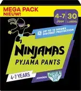Bol.com Pampers Ninjamas - Pyjama Pants Nacht - Jongen - 4/7 jaar - Mega Pack - 30 luierbroekjes aanbieding