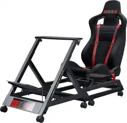 Bol.com Next Level Racing GT Track Cockpit - Racestoel - Compatibel met Logitech/Thrustmaster/Fanatec aanbieding