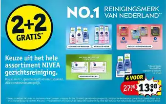 Kruidvat Keuze uit het hele assortiment NIVEA gezichtsverzorging aanbieding