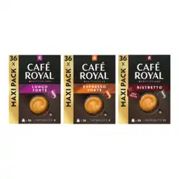 Koffievoordeel.nl Proefpakket Café Royal koffies - 108 koffiecups aanbieding