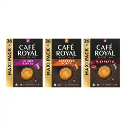Koffievoordeel.nl Proefpakket Café Royal koffies - 108 koffiecups aanbieding